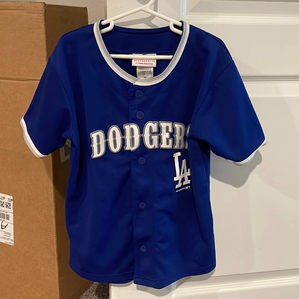 Kids dodger baseball jersey